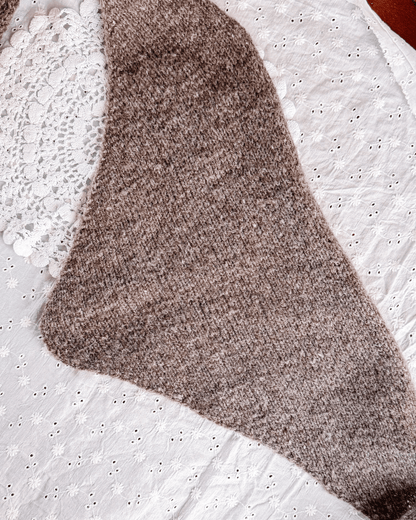 Bandana mimosa taupe - pièce unique